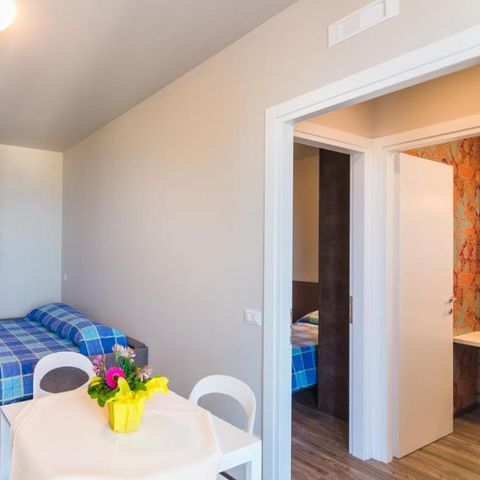 APPARTEMENT 2 personen - superior tweekamerappartement met uitzicht op het meer