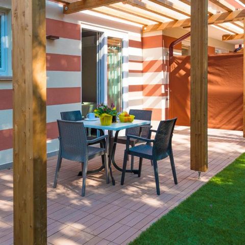 APPARTEMENT 4 personen - tweedelig bovenstuk