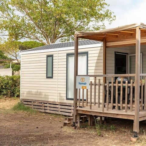 Stacaravan 6 personen - Stacaravan | Comfort | 2 Slaapkamers | 4/6 Personen | Enkel terras | Airconditioning | TV