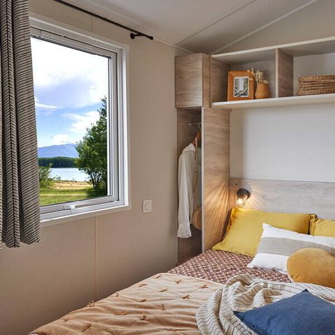 Stacaravan 6 personen - Stacaravan | Comfort | 2 Slaapkamers | 4/6 Personen | Enkel terras | Airconditioning | TV