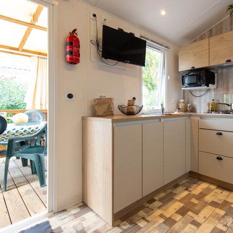 Stacaravan 5 personen - Flores CLASSIC met airconditioning