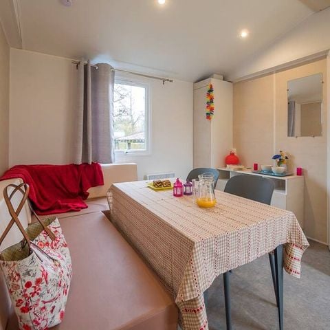 Stacaravan 4 personen - Comfort | 2 Slaapkamers | 4 Pers. | Verhoogd terras