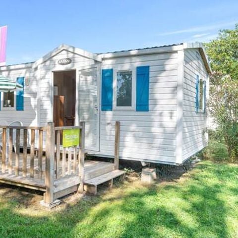 Stacaravan 4 personen - Comfort | 2 Slaapkamers | 4 Pers. | Verhoogd terras