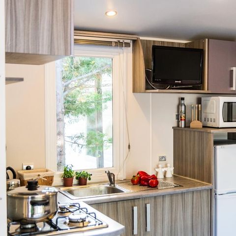 Stacaravan 4 personen - Comfort 3 kamers 4 personen Airconditioning + TV