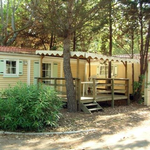 Stacaravan 6 personen - MH 6 plaatsen 3 slaapkamers Standing Clim LV