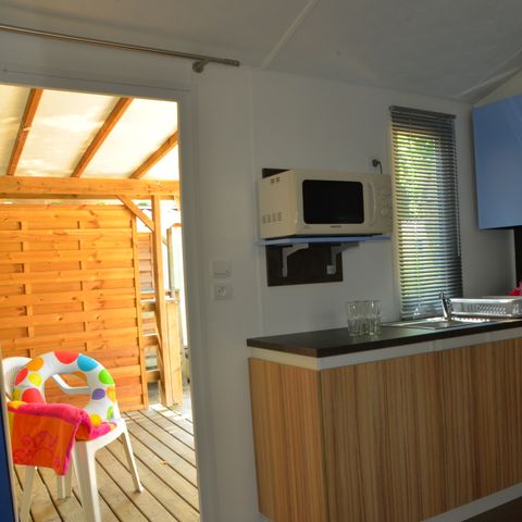 Stacaravan 6 personen - 2 kamers voor 4/6 personen