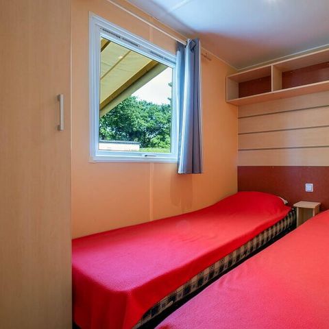 Stacaravan 6 personen - Stacaravan | Klassiek | 3 slaapkamers | 6 pers. | Single terras