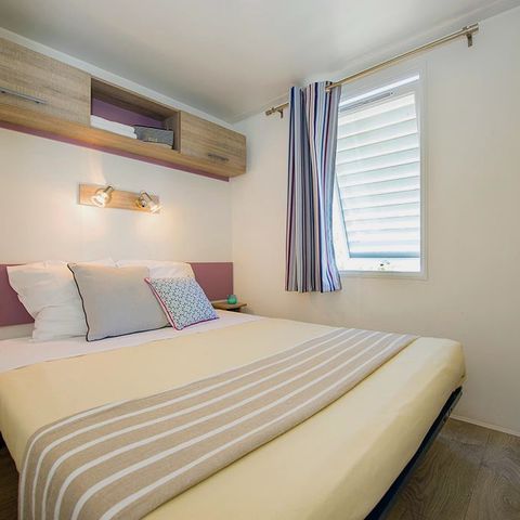 Stacaravan 4 personen - Copy Stacaravan | Klassiek | 2 Slaapkamers | 4 Pers. | Single terras