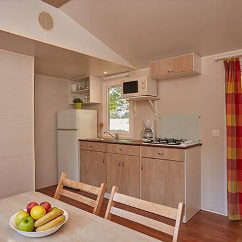 Stacaravan 6 personen - Stacaravan | Klassiek | 2 Slaapkamers | 4/6 Pers. | Verhoogd terras