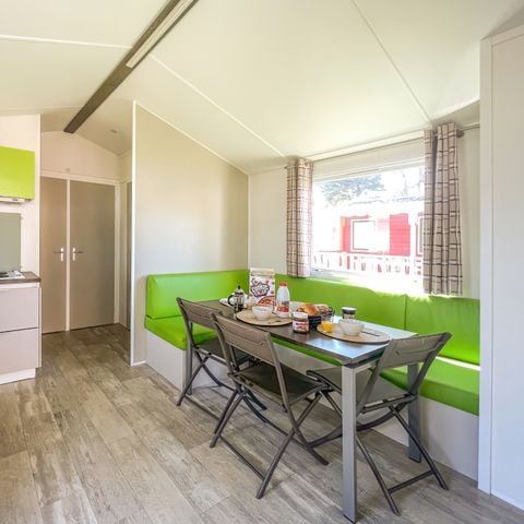 Stacaravan 6 personen - 3-slaapkamer RESIDENTIEEL voor 6 personen