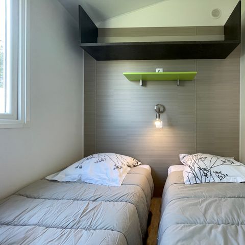 Stacaravan 6 personen - 3-slaapkamer RESIDENTIEEL voor 6 personen