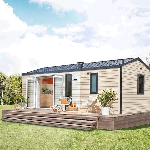 Stacaravan 4 personen - *** Nieuw voor 2024 *** BAHIA 2 slaapkamers, 4 slaapplaatsen