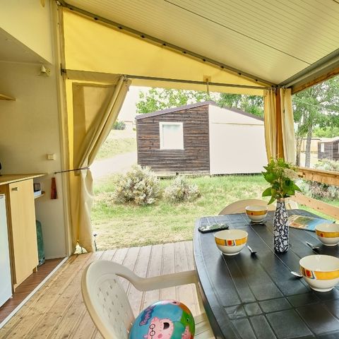 Glampingtent 4 personen