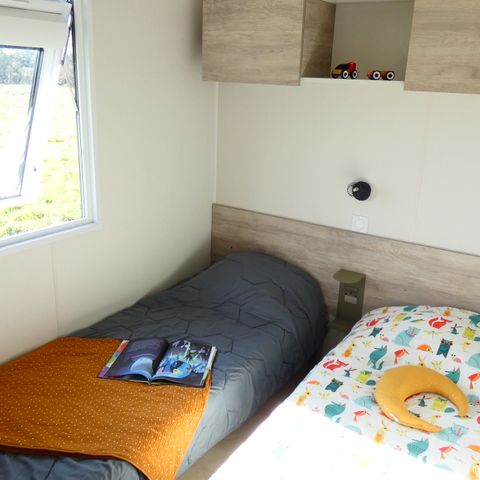 Stacaravan 6 personen - TRIO Premium serie met jacuzzi