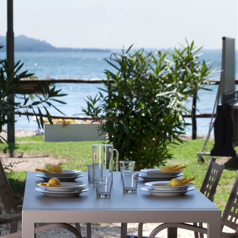 Stacaravan 4 personen - CON VISTA LAGO 24m