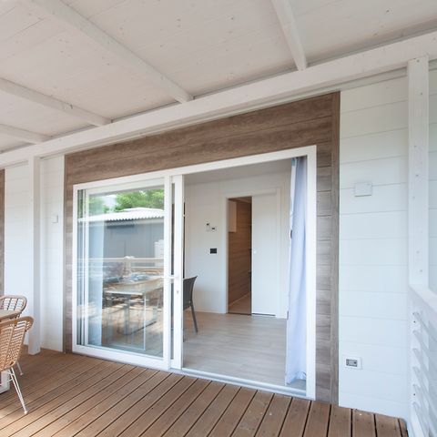 Stacaravan 4 personen - SENZA VISTA LAGO Heer 50mq