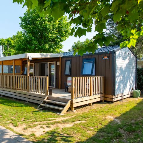 Stacaravan 8 personen - Tribu CONFORT Airconditioning.