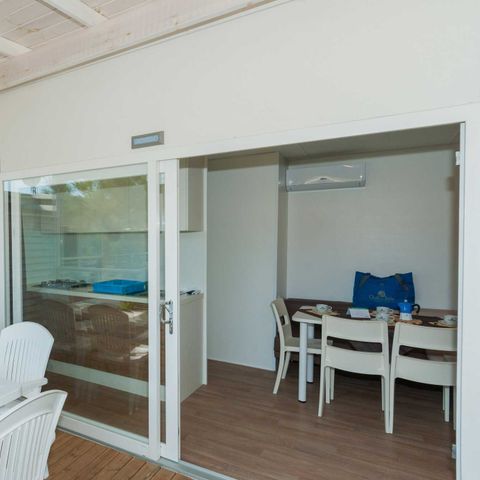 Stacaravan 6 personen - Lodge Deluxe