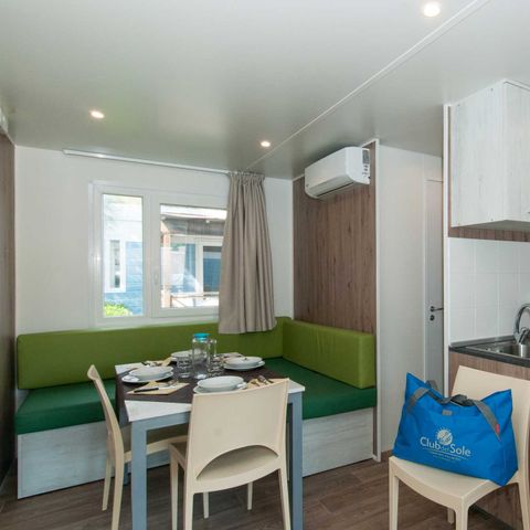 Stacaravan 6 personen - Lodge Deluxe