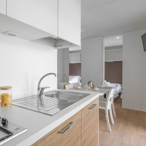 Lodge 4 personen - Lodge Deluxe Family Beach Huisdieren niet toegestaan