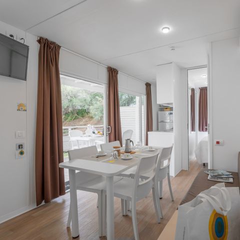 Lodge 4 personen - Lodge Deluxe Family Beach Huisdieren niet toegestaan