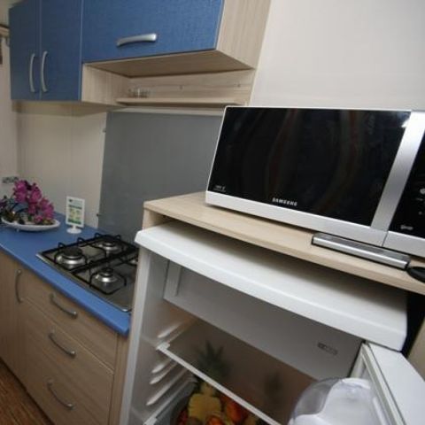 Stacaravan 5 personen - Groen - Lido degli Estensi' - Airconditioning-TV