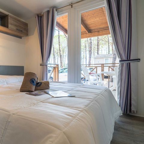 Stacaravan 5 personen - Lodge superieur 25m²