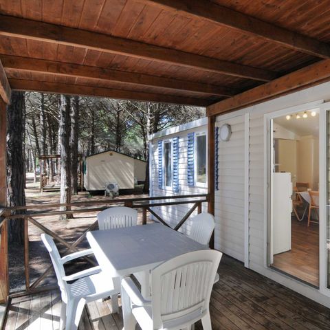 Stacaravan 5 personen - Lodge superieur 25m²