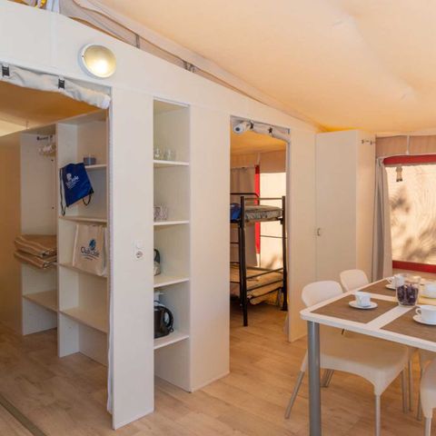 Safaritent 5 personen - Lodge Hondentent