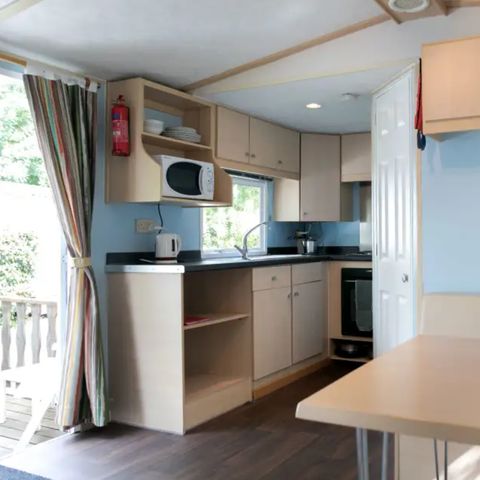Stacaravan 4 personen - Amber (2 bedrooms)
