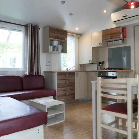 Stacaravan 6 personen - Sapphire (2 bedrooms)