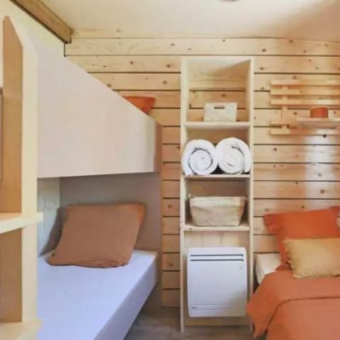 Chalet 4 personen - Chalet Mezzanine Gezellig 3 Kamers 4 Personen Airconditioning + TV