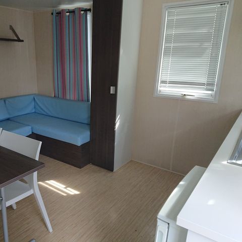 Stacaravan 2 personen - Standaard 1-slaapkamer stacaravan (20m²)