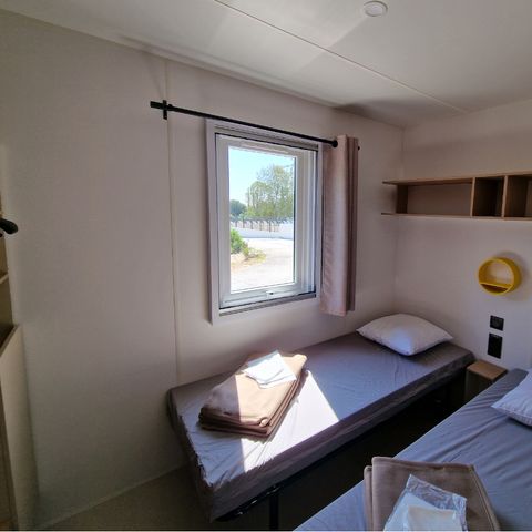 Stacaravan 4 personen - Théoule, 2 slaapkamers met airconditioning