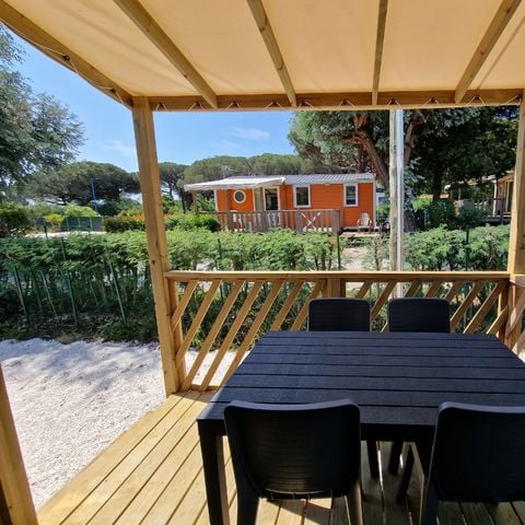 Stacaravan 4 personen - Comfort stacaravan met 2 slaapkamers