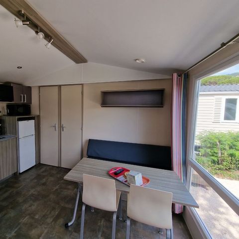 Stacaravan 4 personen - Olivier: 2 slaapkamers met airconditioning