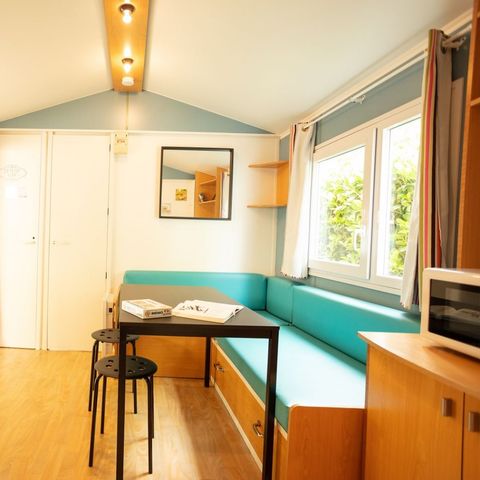 Stacaravan 4 personen - 2 kamers - (zaterdag/zaterdag)