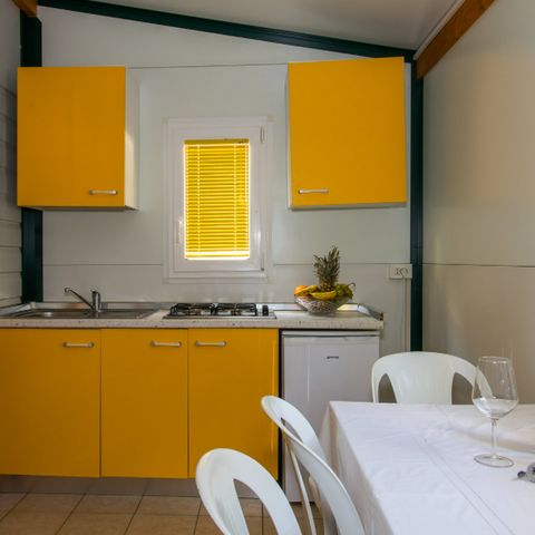 Stacaravan 4 personen - LODGE COMFORT HOND