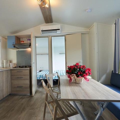 Stacaravan 6 personen - FAMILIE DELUXE