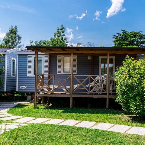 Stacaravan 6 personen - FAMILIE DELUXE