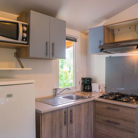 Stacaravan 6 personen - FAMILIE DELUXE