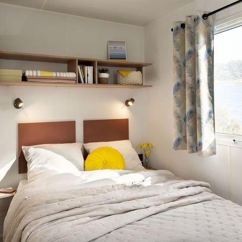 Stacaravan 6 personen - Mobile-home | Comfort | 3 Slaapkamers | 6 Pers. | Verhoogd terras | Airconditioning
