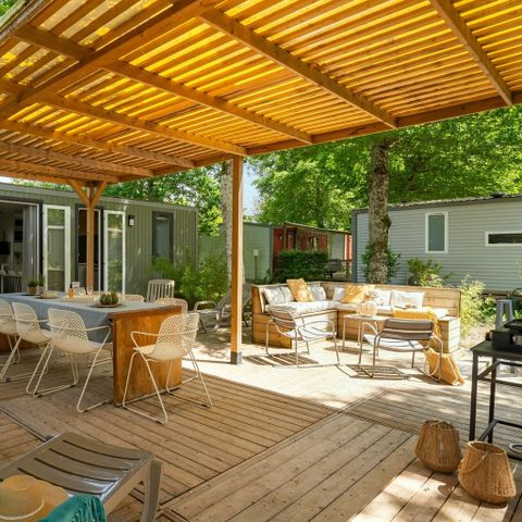Stacaravan 10 personen - COTTAGE FRIENDS 10p 5ch ****<br/>