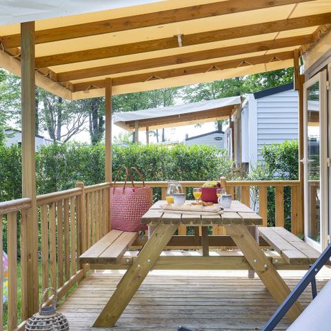 Stacaravan 5 personen - COTTAGE 4/5p 2ch ***