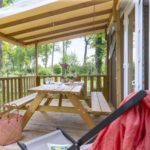 Stacaravan 6 personen - COTTAGE 6/7p 3ch ***