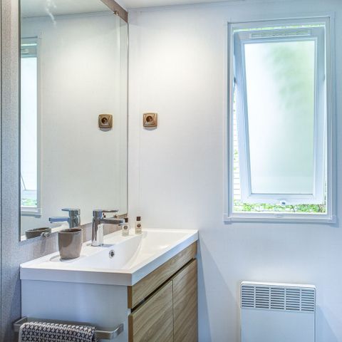 Stacaravan 6 personen - COTTAGE CHEVERNY 6p 3ch 2SdB Clim PREMIUM