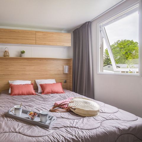 Stacaravan 6 personen - COTTAGE CHEVERNY 6p 3ch 2SdB Clim PREMIUM