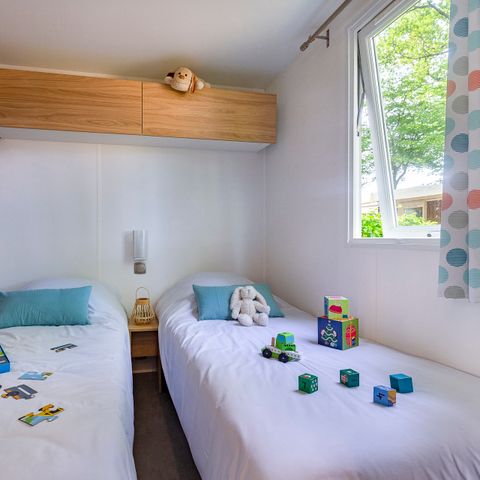 Stacaravan 4 personen - Cottage Relax - 2 slaapkamers - 4 personen
