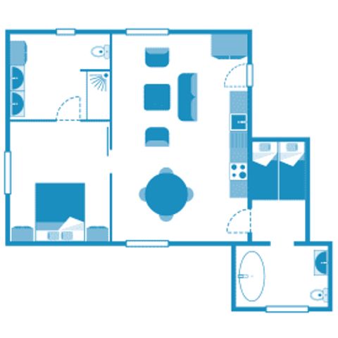 APPARTEMENT 4 personen - Flat Arty 4p 2ch Prestige