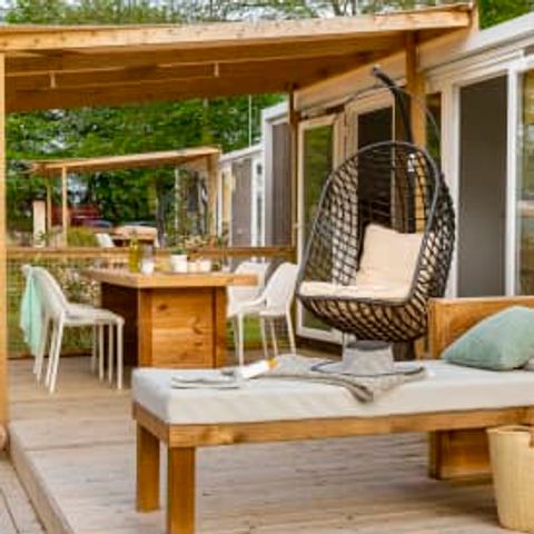 Stacaravan 4 personen - Vakantiehuis Cheverny 4p 2bed 2bad Premium